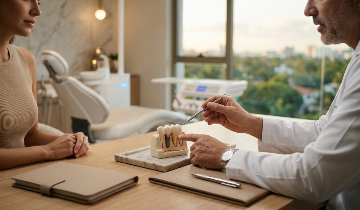 costos y variables clínicas relacionadas con implantes para varias piezas