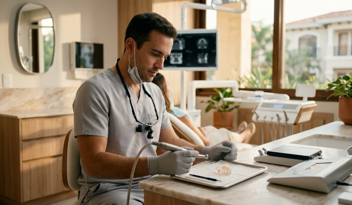 pasos clínicos y preparación para desgaste dental severo