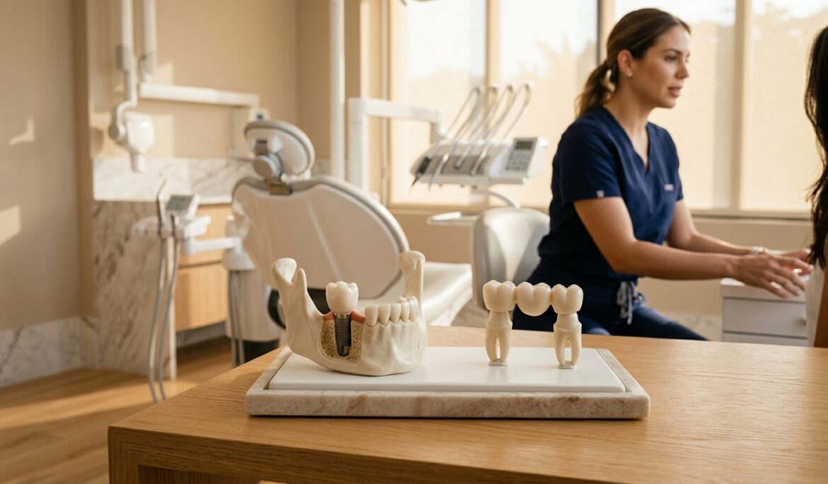 rechazo de implantes dentales vs puentes dentales: diferencias clave