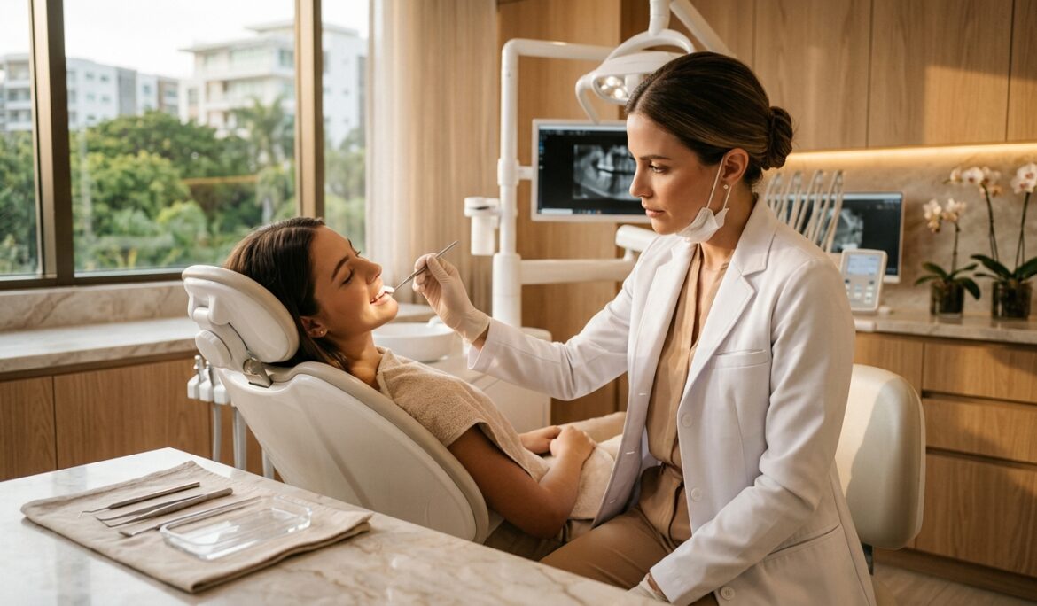 pasos clínicos y preparación para armonía facial y sonrisa